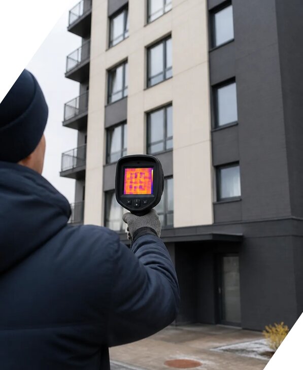 Тепловизионное обследование зданий в Большой Камне от 5071 р. | ЭкспертизаРоссия